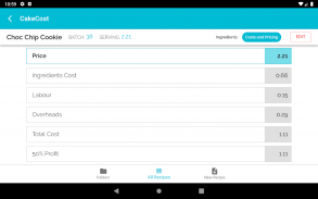CakeCost screenshot 4