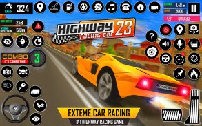 Highway Car Racing 3D Games screenshot 3