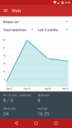 Redy Gym Log, Exercise Tracker screenshot 3