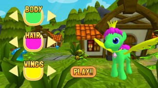 Running Pony 3D: Little Race screenshot 15