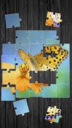 Kupu-kupu Permainan Puzzle screenshot 1