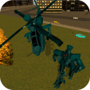 Robot Helicopter Icon