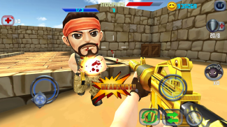 Gun Shoot War Q screenshot 0