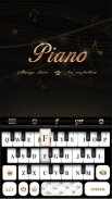 Black&White Piano Keyboard The screenshot 1