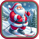 Santa's Slippery Slope Ski Sim Icon