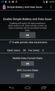 Simple Battery and Data Saver screenshot 0