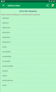 Spelling Helper:Practice Words screenshot 6