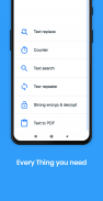 text replacer &  word counter screenshot 0