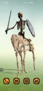 Skeleton Knight Live Wallpaper screenshot 1