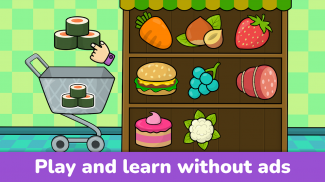 学习计数，形状和颜色 - 为孩子们免费教育游戏 screenshot 2