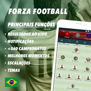 Forza Futebol - placar ao vivo e vídeos. screenshot 0