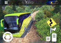 Echter Offroad-Bus-Simulator 2018 Tourist Hill Bus screenshot 5