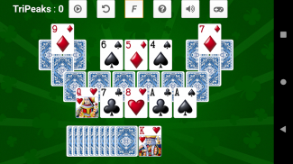 Tri-Peaks Solitaire screenshot 1