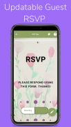 Be Our Guest Wedding RSVP App screenshot 0