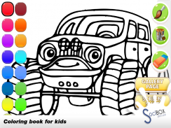 monster car coloring screenshot 3