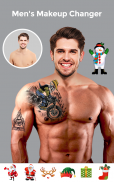 Men Body Styles SixPack tattoo - Photo Editor app screenshot 7