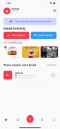 RED - Blood Donation App screenshot 1