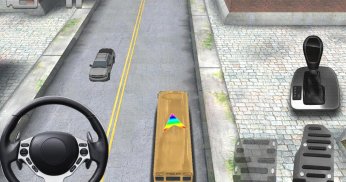 3D Driver City School Bus screenshot 2