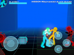 Stickman Neon Street Fighting screenshot 7