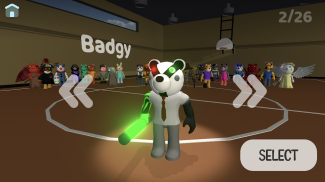 Baldi Piggy Monster School screenshot 1