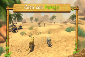 Cheetah Sim 3d Juegos: Animal screenshot 0