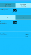 Heat Index Calculator screenshot 6