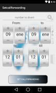 Call Forwarding  & scheduled screenshot 1