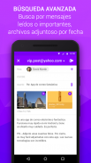 App de correo para Yahoo y más screenshot 2