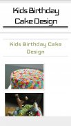 Kids Birthday Cake Design screenshot 4