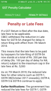 GST Late Fees / Penalty Calculator screenshot 3