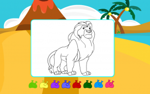 Coloring Proud Lion screenshot 5