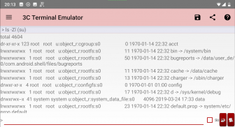 3C Terminal Emulator screenshot 1