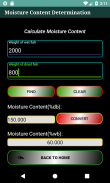 Moisture Content Determination screenshot 5