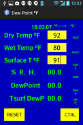 Dew Point ºF screenshot 1