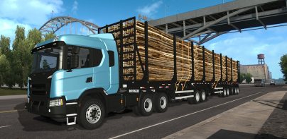 Offroad Logging Truck Games 3D