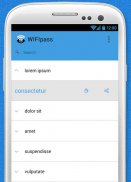 WIFIpass screenshot 1