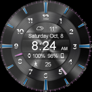 Mystic Ebony HD Watch Face screenshot 15