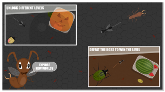 Ant Evolution Game : Tasty Bug Planet Simulator screenshot 1