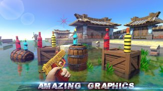 Expert Bottle Shooter 3d  Free Gun Shooting Games screenshot 0