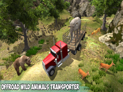 Offroad Wild Animals Transport screenshot 8