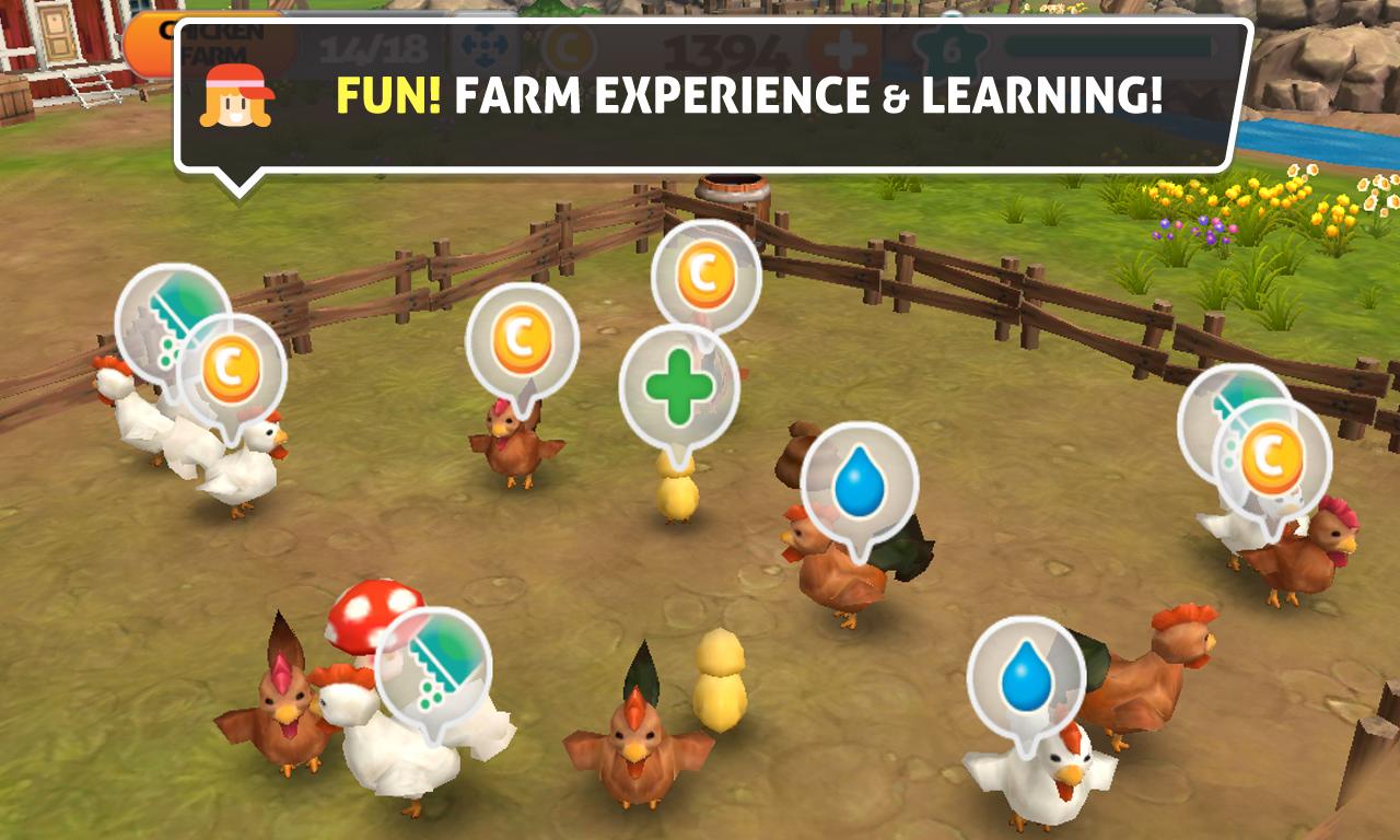 Chicken farm 3D - APK Download for Android | Aptoide