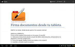 Signer documents PDF SIGNply screenshot 1