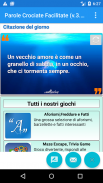 Cruciverba e Parole Crociate Facilitati gratis screenshot 0