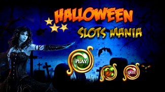 Halloween Slots Mania Deluxe screenshot 0