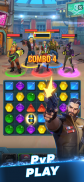Zombie Blast Squad: Epic Match 3 puzzle screenshot 1