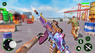 Pistola Disparo Huelga: Comando Juegos screenshot 0