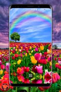 Flower Fields Live Wallpaper screenshot 2