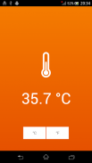 เครื่องวัดอุณหภูมิ - อุณหภูมิห้อง screenshot 0