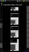 Calculadora con memoria screenshot 9