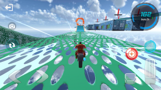 Super Hero Bike Stunt Racing screenshot 3